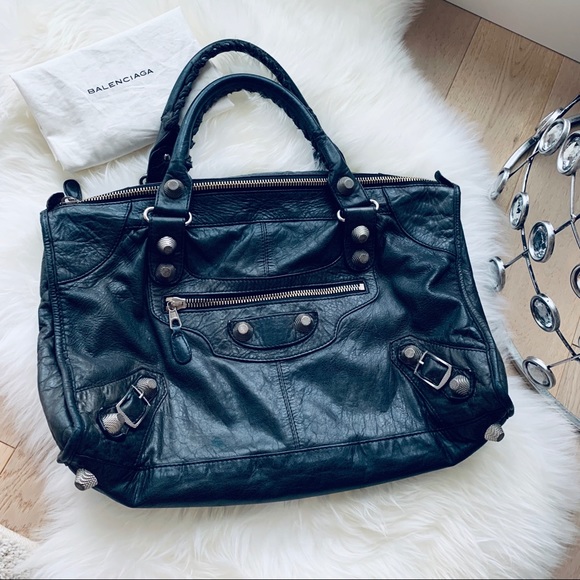 SOLD on M !!! Auth Balenciaga Giant 21 Work Bag - Picture 4 of 8